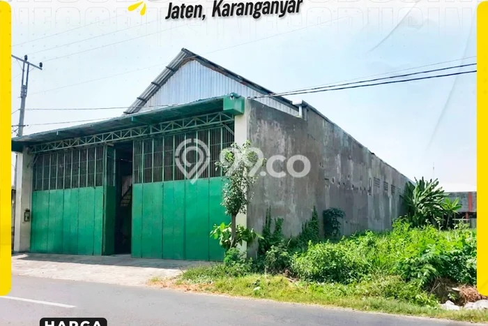Gudang Dijual Lokasi Stratagis di Jaten Karanganyar Cocok untuk Investasi Gudang Dijual Lokasi Stratagis di Jaten Karanganyar Cocok untuk Investasi