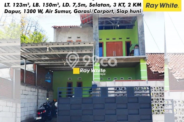 Rumah Minimalis 3 KT di Kartosuro Sukoharjo Rumah Minimalis 3 KT di Kartosuro Sukoharjo