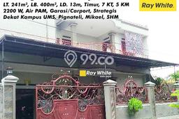 Jual Rumah Strategis Bagus Punya 7 KT di Laweyan Solo SHM Jual Rumah Strategis Bagus Punya 7 KT di Laweyan Solo SHM