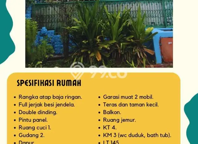 Hunian Cantik Minimalis Lb 245m2 di Cileungsi, Bogor Hunian Cantik Minimalis Lb 245m2 di Cileungsi, Bogor