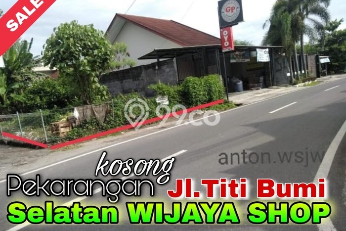 Lahan Kosong Dijual di Godean, Sleman, Luas 1312m2 Area Strategis Lahan Kosong Dijual di Godean, Sleman, Luas 1312m2 Area Strategis