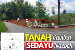 Jarang Ada! Tanah di Sedayu Punya Luas 154m2 SHM Jarang Ada! Tanah di Sedayu Punya Luas 154m2 SHM
