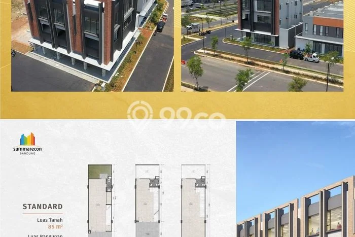 Untuk Dijual! Ruko di Gede Bage Bandung LT 85m2 / LB 213m2 Kawasan Bisnis Untuk Dijual! Ruko di Gede Bage Bandung LT 85m2 / LB 213m2 Kawasan Bisnis