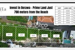 Tanah Kavling Dijual di Canggu, Badung dengan Luas Tanah 101m2 Tanah Kavling Dijual di Canggu, Badung dengan Luas Tanah 101m2