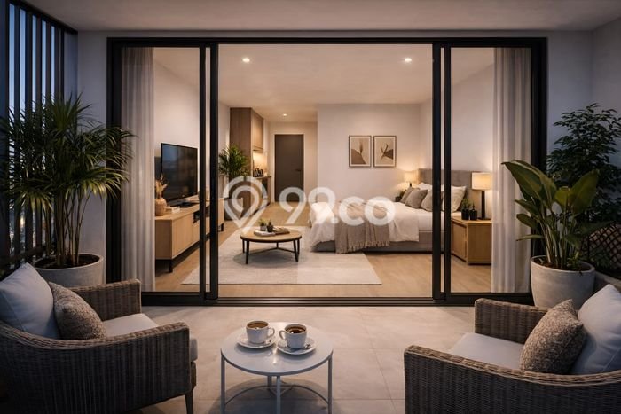 Apartemen Modern Dijual di Denpasar Barat, Denpasar Punya 1 KT / 1 Kamar Mandi Apartemen Modern Dijual di Denpasar Barat, Denpasar Punya 1 KT / 1 Kamar Mandi