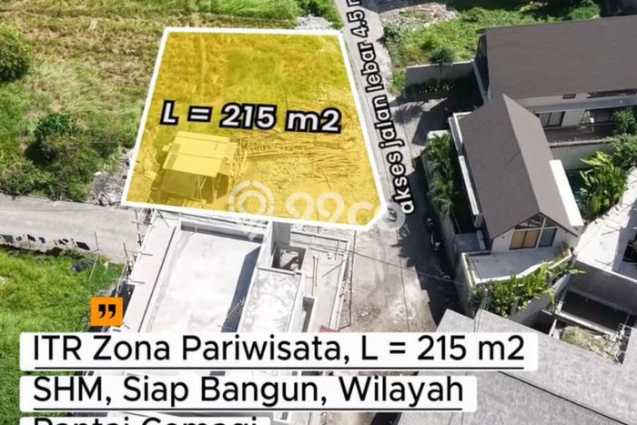 Tanah Area Strategis Kawasan Cemagi, Luas 215m², Cocok untuk Investasi Tanah Area Strategis Kawasan Cemagi, Luas 215m², Cocok untuk Investasi