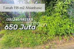 Lahan Dijual Lokasi Strategis di Badung dengan Luas 118m2 Lahan Dijual Lokasi Strategis di Badung dengan Luas 118m2