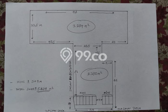Tanah Siap Pakai Disewakan di Kosambi, Tangerang, Luas 5000m2 Tanah Siap Pakai Disewakan di Kosambi, Tangerang, Luas 5000m2