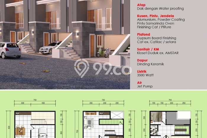 Rumah Modern 3 KT di Depok I Depok Semi Furnished Rumah Modern 3 KT di Depok I Depok Semi Furnished