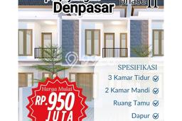 Rumah Minimalis 3 KT di Peguyangan Denpasar Unfurnished Rumah Minimalis 3 KT di Peguyangan Denpasar Unfurnished