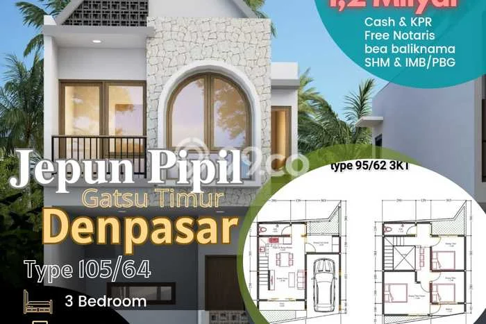Rumah Minimalis 3 KT di Penatih Denpasar Rumah Minimalis 3 KT di Penatih Denpasar