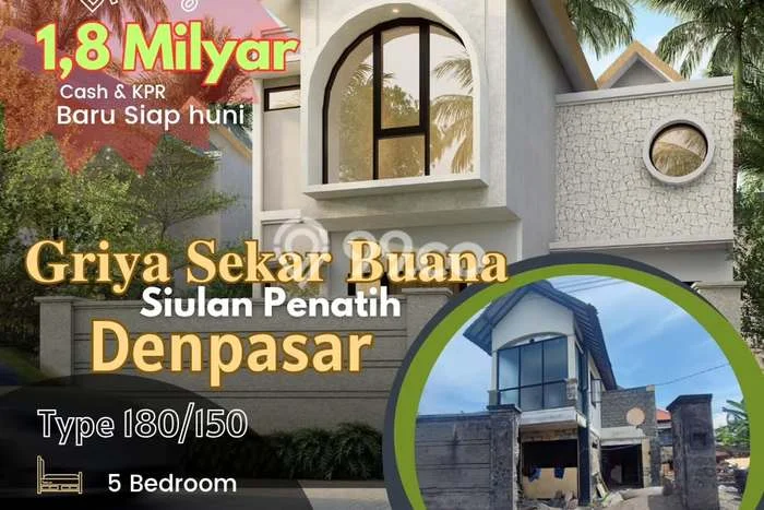 Rumah Minimalis 5 KT LT 150m2 di Penatih Rumah Minimalis 5 KT LT 150m2 di Penatih