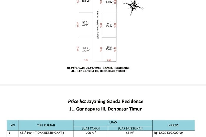 Rumah Modern 3 KT di Kesiman Denpasar Rumah Modern 3 KT di Kesiman Denpasar
