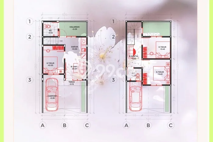 Dijual Rumah Modern 3 KT di Sanur, Denpasar Dijual Rumah Modern 3 KT di Sanur, Denpasar