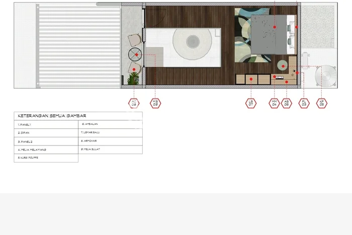 Rumah Minimalis 1 KT LT 50m2 di Renon Rumah Minimalis 1 KT LT 50m2 di Renon