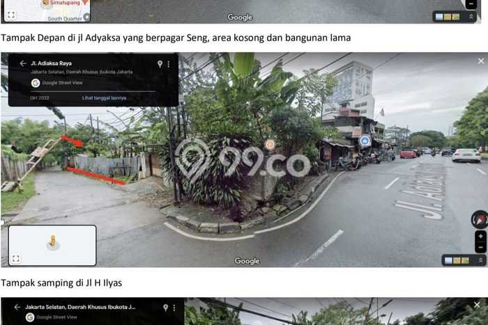 Tanah Dijual Lokasi Strategis di Jakarta Selatan dengan Luas 7799m2 Tanah Dijual Lokasi Strategis di Jakarta Selatan dengan Luas 7799m2