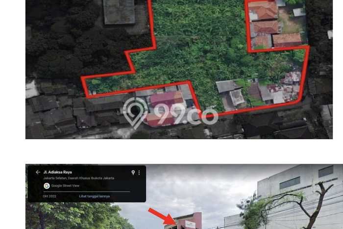 Tanah Dijual Lokasi Strategis di Jakarta Selatan dengan Luas 7799m2 Tanah Dijual Lokasi Strategis di Jakarta Selatan dengan Luas 7799m2