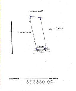 Dijual Tanah Lokasi Canggu, Badung Seluas 2750m2 Dijual Tanah Lokasi Canggu, Badung Seluas 2750m2