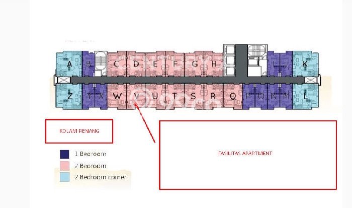 Dijual Apartemen 2 KT & 1 KM di Makassar Lokasi Strategis Dijual Apartemen 2 KT & 1 KM di Makassar Lokasi Strategis