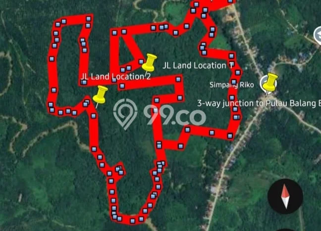 Tanah Investasi Disewakan di Penajam, Penajam Paser Utara, Luas 500000m2 Tanah Investasi Disewakan di Penajam, Penajam Paser Utara, Luas 500000m2