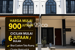 Rumah Minimalis 3 KT LT 61m2 di Cijantung Rumah Minimalis 3 KT LT 61m2 di Cijantung