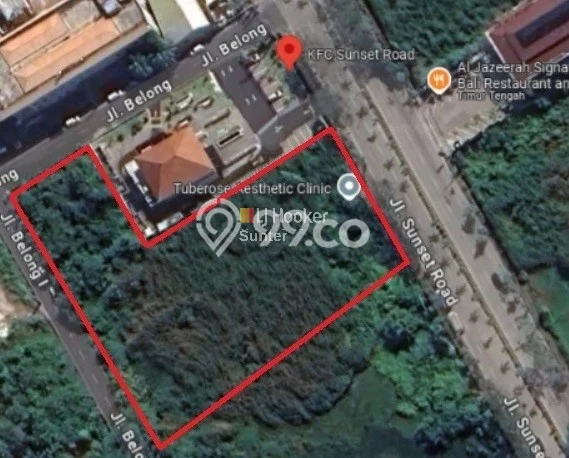 Tanah di Kuta, Badung Luas 3120m2 Dijual Segera Tanah di Kuta, Badung Luas 3120m2 Dijual Segera
