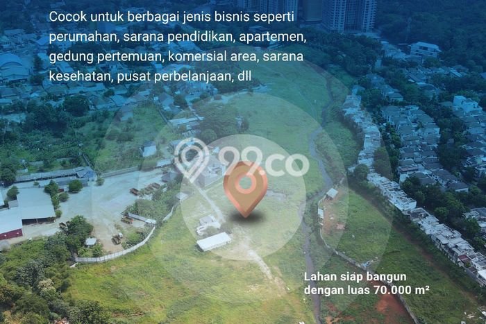 Tanah Dijual Lokasi Strategis di Jakarta Timur dengan Luas 70000m2 Tanah Dijual Lokasi Strategis di Jakarta Timur dengan Luas 70000m2