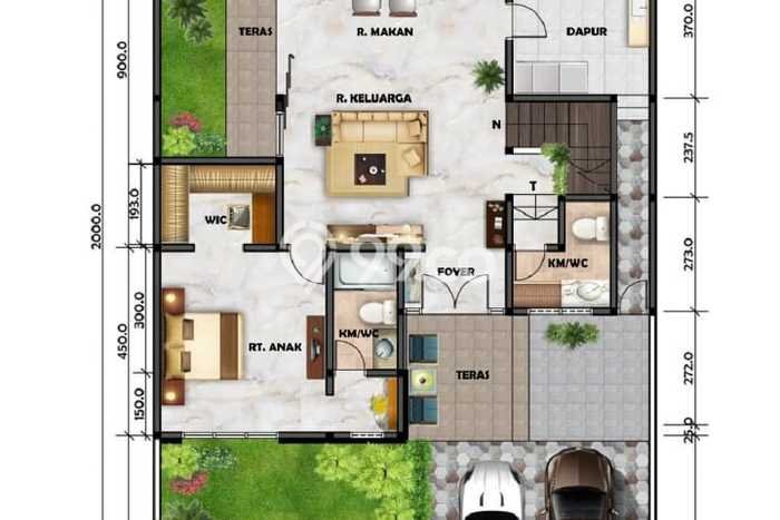 For Sale! Luxury House LT 240m2 Desain Elegan di Citraland For Sale! Luxury House LT 240m2 Desain Elegan di Citraland