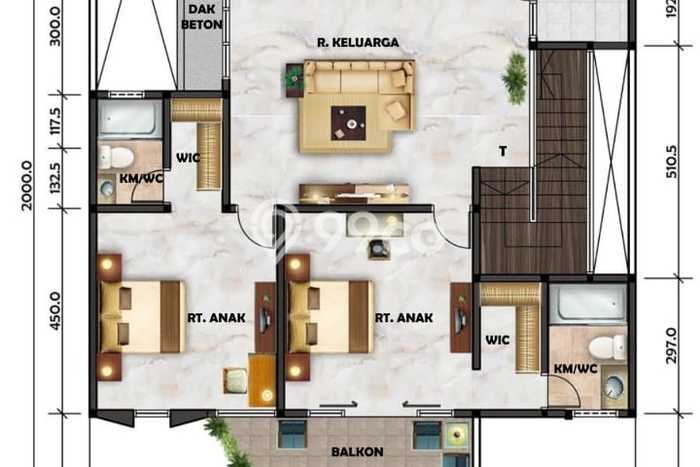 For Sale! Luxury House LT 240m2 Desain Elegan di Citraland For Sale! Luxury House LT 240m2 Desain Elegan di Citraland