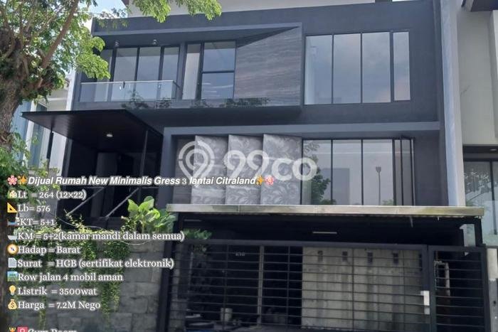 GOOD DEAL! Rumah Strategis di , Luas 264m2m² Bangunan 576m2m² GOOD DEAL! Rumah Strategis di , Luas 264m2m² Bangunan 576m2m²