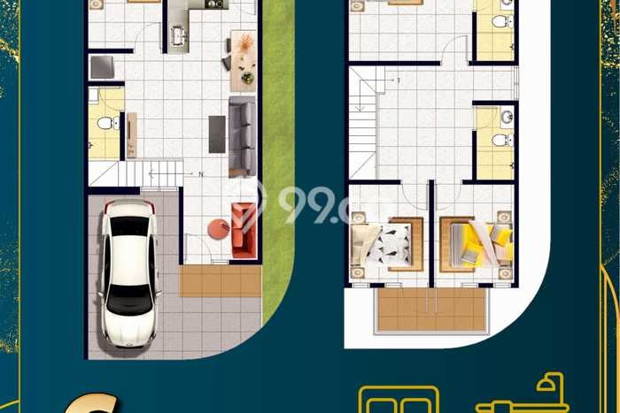 Jual Rumah Bagus Siap Huni LB 100m2 di Rungkut, Surabaya Jual Rumah Bagus Siap Huni LB 100m2 di Rungkut, Surabaya