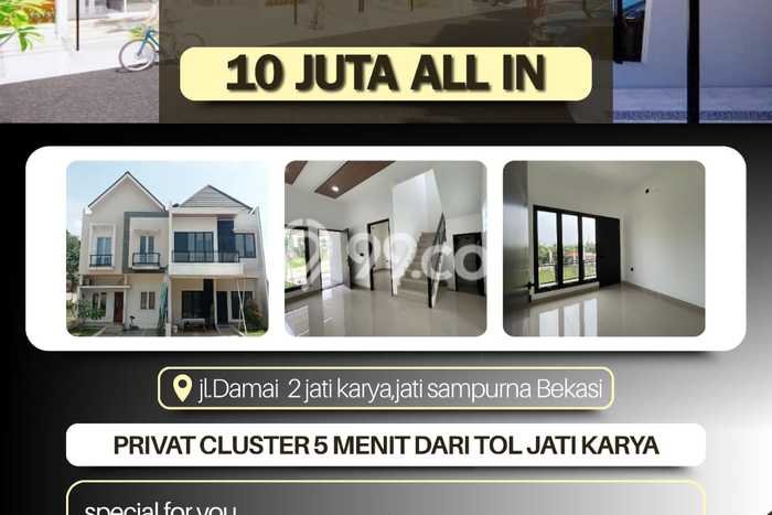 Dijual Hunian Rumah Nyaman 3 Kamar di Jatikarya, Bekasi Dijual Hunian Rumah Nyaman 3 Kamar di Jatikarya, Bekasi
