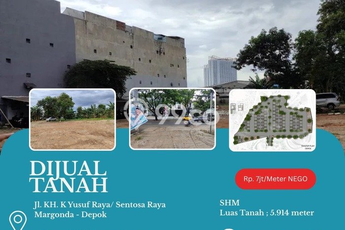 Tanah Dijual Area Strategis di Margonda Depok 5785m2 Tanah Dijual Area Strategis di Margonda Depok 5785m2