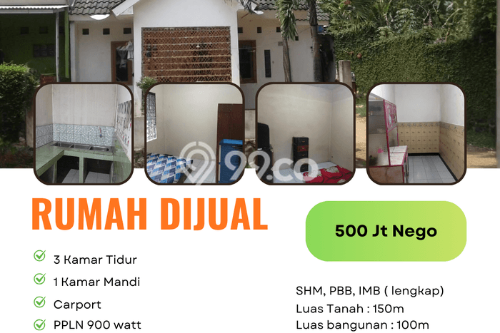 Rumah Budget Favorit Siap Huni Area Tajur Halang LT 150m2 Rumah Budget Favorit Siap Huni Area Tajur Halang LT 150m2