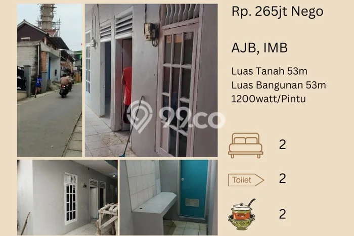 Hunian Strategis 1 KT LB 53m2 Kondisi Bagus di Bintaro Hunian Strategis 1 KT LB 53m2 Kondisi Bagus di Bintaro