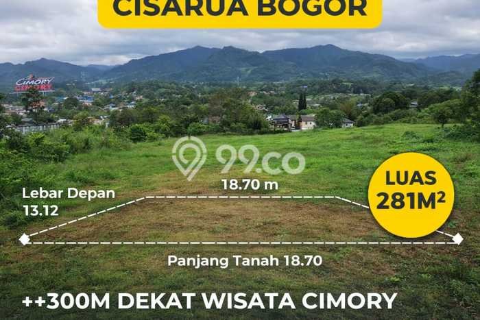 Tanah Dijual Lokasi Strategis di Bogor dengan Luas 281m2 Tanah Dijual Lokasi Strategis di Bogor dengan Luas 281m2