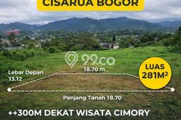 Tanah Dijual Lokasi Strategis di Bogor dengan Luas 281m2 Tanah Dijual Lokasi Strategis di Bogor dengan Luas 281m2