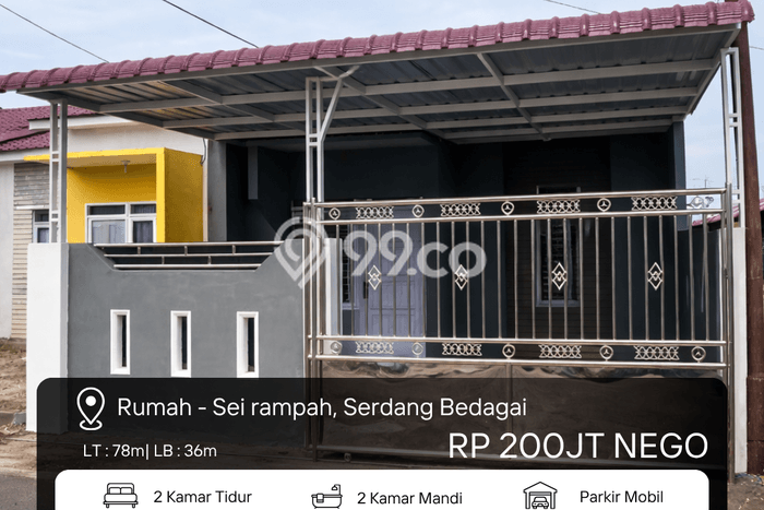 Rumah Terjangkau Dijual di Sei Rampah, Serdang Bedagai Harga Rp 200 Juta Rumah Terjangkau Dijual di Sei Rampah, Serdang Bedagai Harga Rp 200 Juta