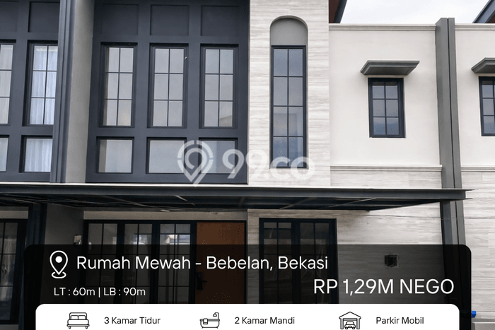Rumah Minimalis 3 KT LT 60m2 di Bekasi Rumah Minimalis 3 KT LT 60m2 di Bekasi