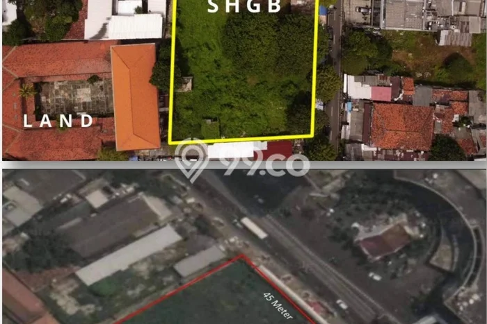 Lahan untuk Dijual di Senen Jakarta Pusat Luas 4241m2 Lahan untuk Dijual di Senen Jakarta Pusat Luas 4241m2