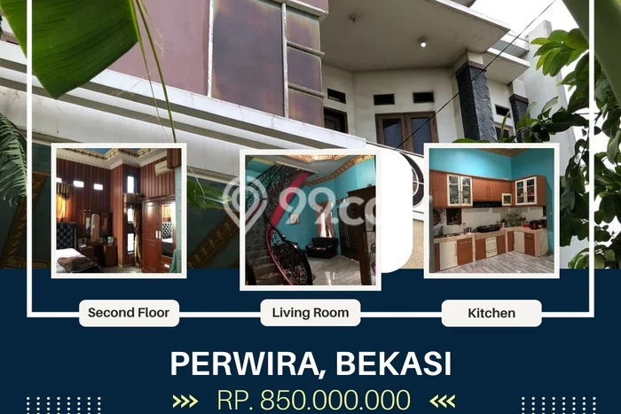 Rumah Strategis Modern Lb 200m2 di Bekasi Utara, Bekasi Rumah Strategis Modern Lb 200m2 di Bekasi Utara, Bekasi