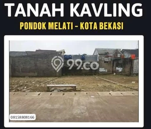 Kavling Tanah Dijual di Pondokmelati, Bekasi, Luas 98m2 Area Strategis Kavling Tanah Dijual di Pondokmelati, Bekasi, Luas 98m2 Area Strategis