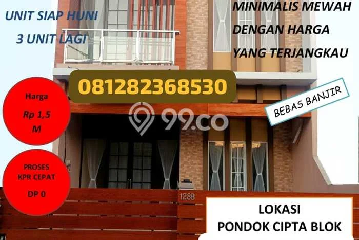 Hunian Nyaman Asri 3 KT Siap Pakai di Bintara Bekasi Hunian Nyaman Asri 3 KT Siap Pakai di Bintara Bekasi