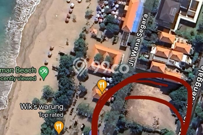 Hunian Mewah Siap Huni LT 2000m2 di Kuta, Badung Hunian Mewah Siap Huni LT 2000m2 di Kuta, Badung