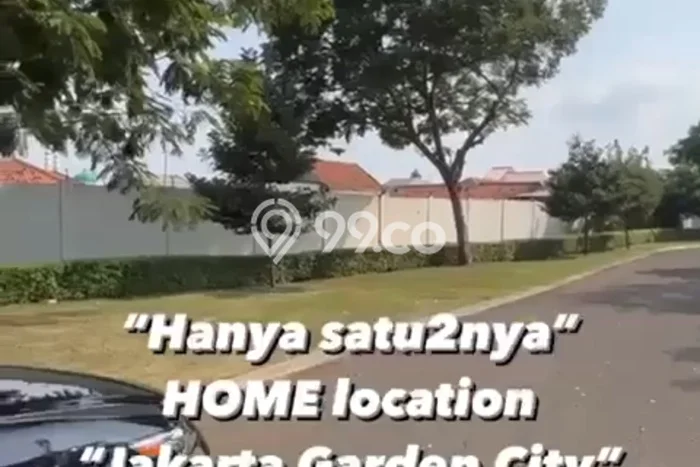 Dijual Tanah 153m2 di Jakarta Garden City, Jakarta Timur Dijual Tanah 153m2 di Jakarta Garden City, Jakarta Timur