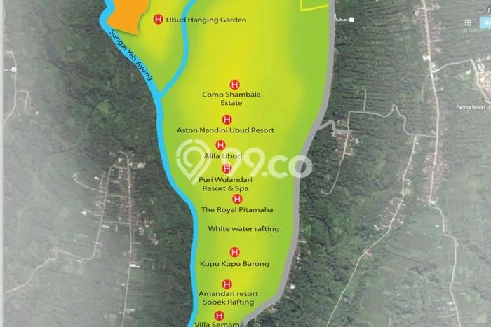 Tanah untuk Dijual Lokasi Payangan, Gianyar Luas 180000m2 SHM Tanah untuk Dijual Lokasi Payangan, Gianyar Luas 180000m2 SHM