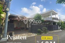 For Sale! Luxury House LT 349m2 Desain Elegan di Pejaten For Sale! Luxury House LT 349m2 Desain Elegan di Pejaten