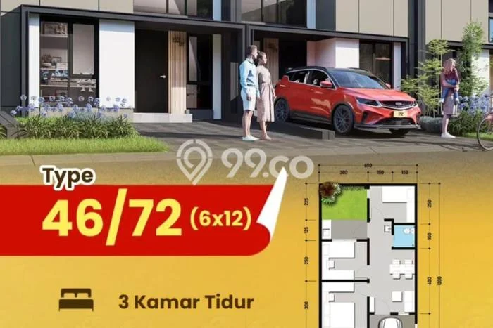 Dijual Cepat Rumah Bagus Siap Huni LB 46m2 di Maros Baru, Maros Dijual Cepat Rumah Bagus Siap Huni LB 46m2 di Maros Baru, Maros