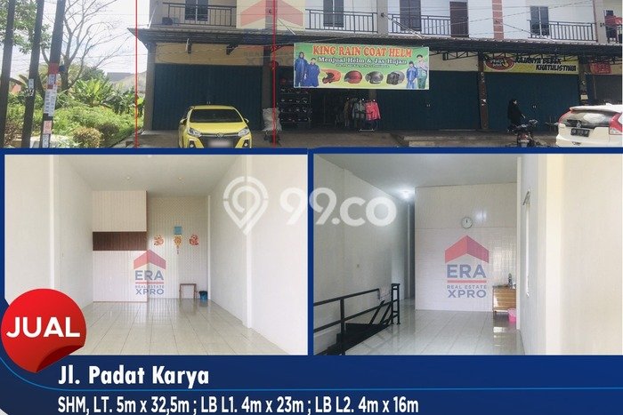 Ruko di Jalan Padat Karya Ruko di Jalan Padat Karya