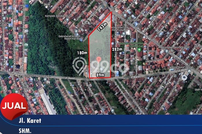 Tanah Kawasan Pontianak Kota, Luas 21690m2m², Akses Strategis Tanah Kawasan Pontianak Kota, Luas 21690m2m², Akses Strategis